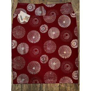 LuLaRoe Cassie Pencil Fitted Knee Length Skirt Size 3XL